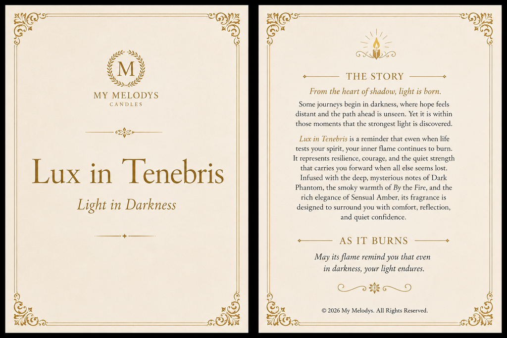 Lux in Tenebris -Light in Darkness