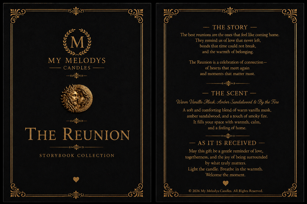 Reunion | Luxury Sculptural Candle | My Melodys